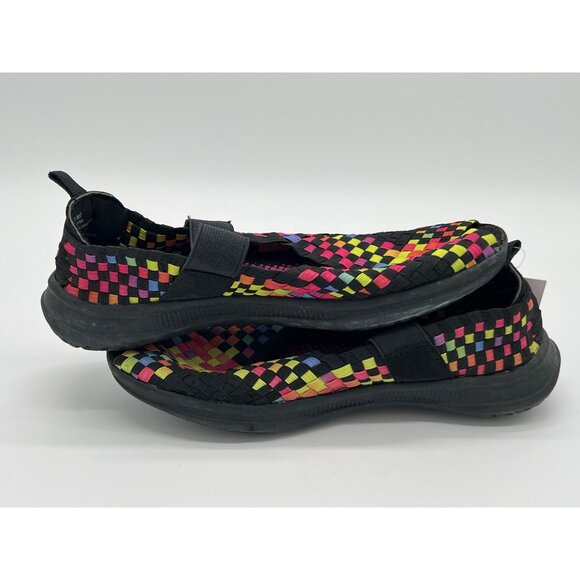 Croft & Barrow Womens Memory Foam Colorful Woven Slip-On Shoes Size 6.5 - Picture 8 of 9